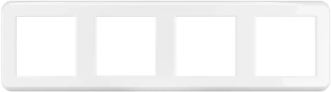 Рамка пластиковая FRM-VERSA-PL-4-WH (Arlight) 045187