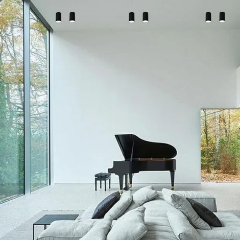 Точечный светильник светодиодный Reluce 81152-9.5-001MZ LED6W BK (220V)