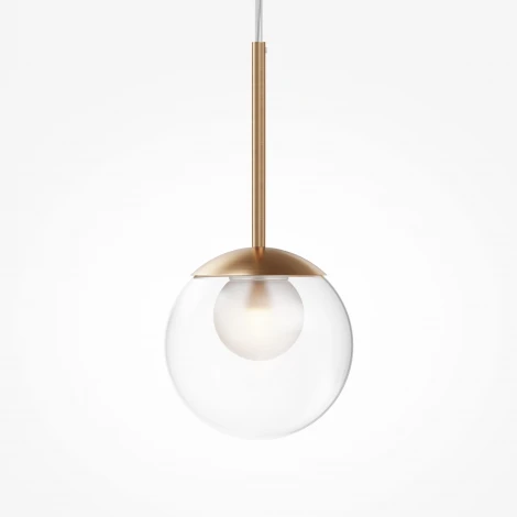 Подвесной светильник Maytoni Basic form MOD521PL-01G1 (220V, на проводе, шар)