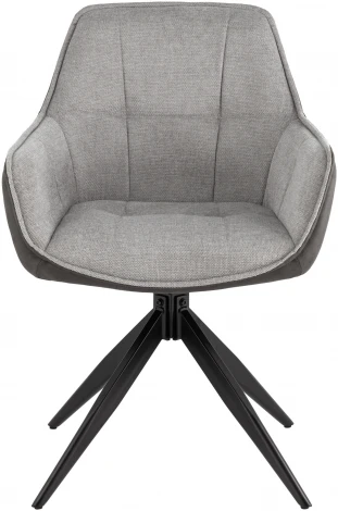 Стул обеденный Alba серый спинка экокожа УТ000037119