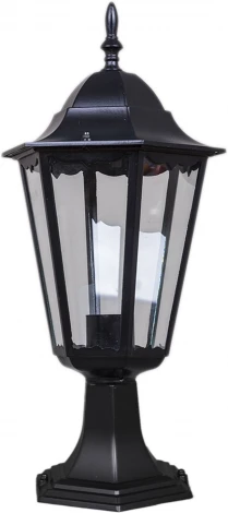 Наземный фонарь Reluce 08020-0.6-001S BK (220V, фонарь, IP44)