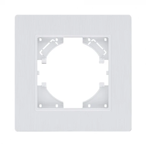 Рамка 1-постовая белый Kollinger Eleganz Plex EP1WH