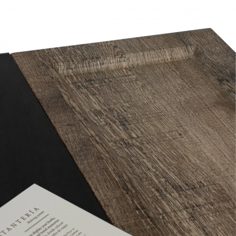 Стол журнальный BeautyStyle 31 дуб крымский состаренный/венге/стекло черное Mebelik 009360