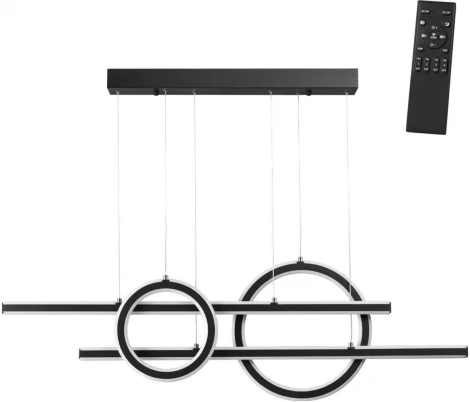 Светильник подвесной Novotech Ondo 359183, диммируемый, в комплекте пульт ДУ IP20 LED 4000К 116W 220V OVER (регулировка яркости, на тросе)