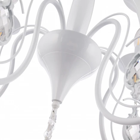 Подвесная люстра Arte Milano AM349920 349920/5 WT (220V, подвески, на цепи, подсвечник, свеча)