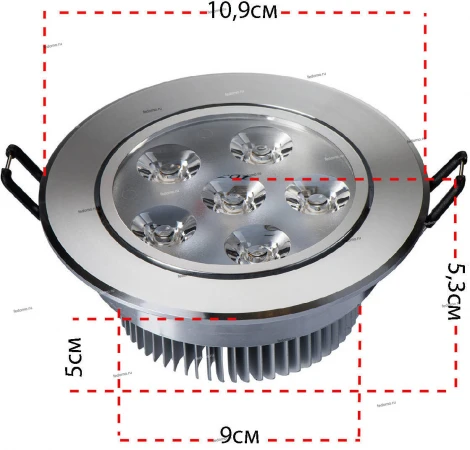 Встраиваемый точечный светильник MW-Light Круз 637013606