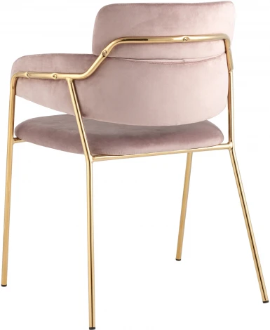 Стул Stool Group Полин велюр розовый УТ000035751