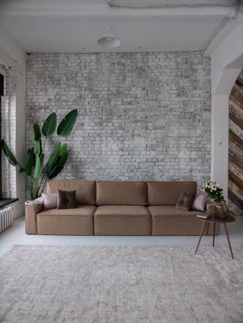 КОРСО XL Диван тканевый прямой бежевый D1 furniture арт.AAA41701001