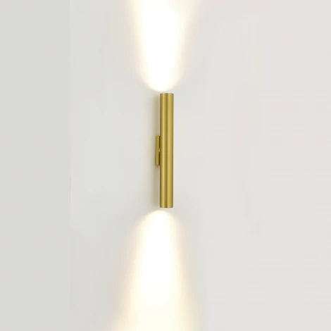 Светильник настенный Donolux Compass DL20763W10MBrass2 2х10W 2069Lm 3000К матовая латунь