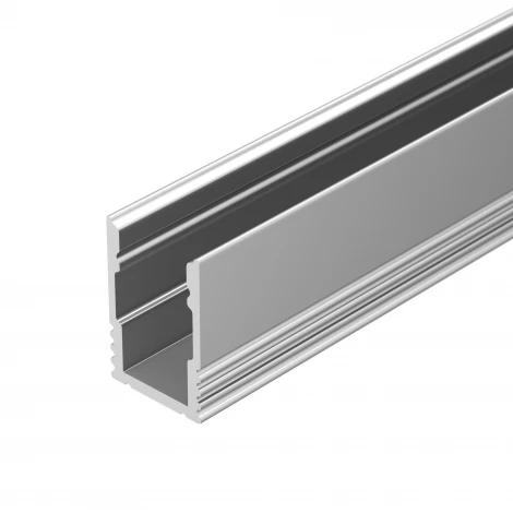 Профиль с экраном SL-MINI-8-H12-2000 ANOD+OPAL (Arlight, Алюминий) 036833