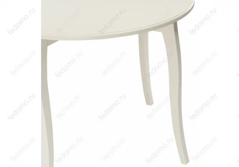 Деревянный стол Woodville Мантенья молочный 424814