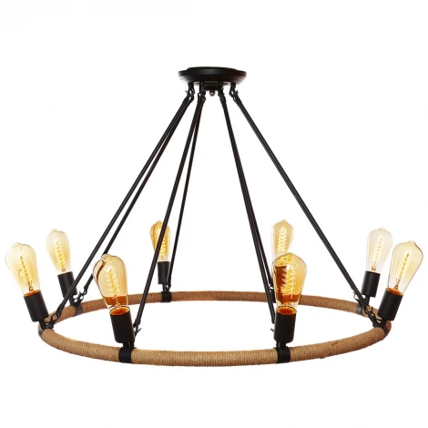 Подвесная люстра Loft It Rope Filament LOFT1861/8 кольцо