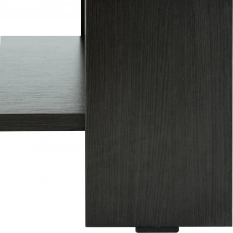 Стол журнальный BeautyStyle 26 венге/стекло черное Mebelik арт.001064