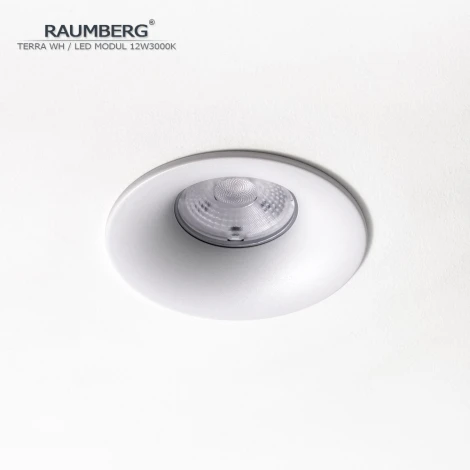 Встраиваемый светильник Raumberg Terra\Wh\12W3000K White Led 12w 3000K