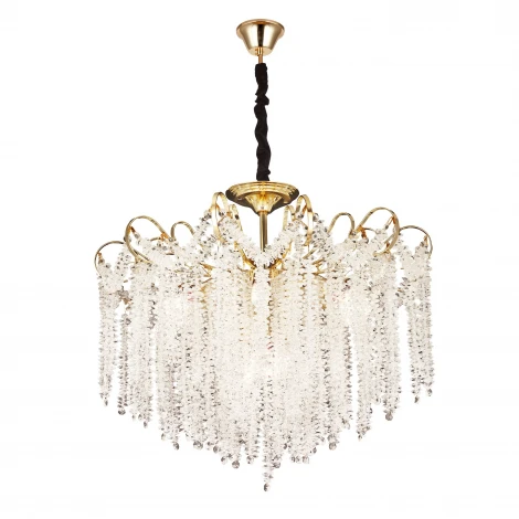 Подвесная люстра хрустальная Modelux MODELUX ML.6759.9 GD