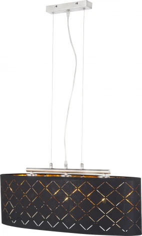 Подвесной светильник Globo Clarke 15229H2 (220V, на тросе, круглые, узор в клетку)