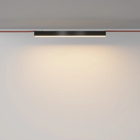 Трековый светильник ременной Maytoni Basis Parity TR129B-24W3K-B 48V 3000K 24Вт черный (LED)