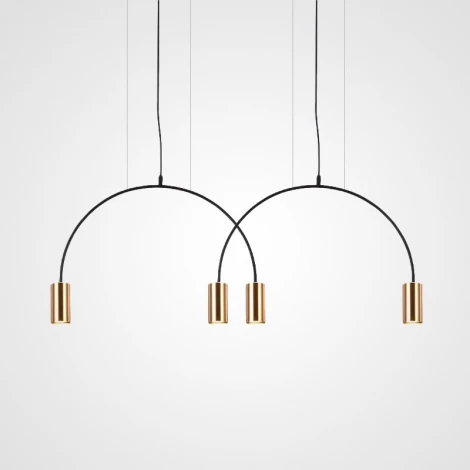 Подвесной светильник Arc 4 Gold ImperiumLoft Arc01 (212841-26) (220V, на тросе)