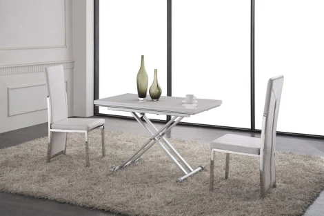 Стол B2166 AG белый лак