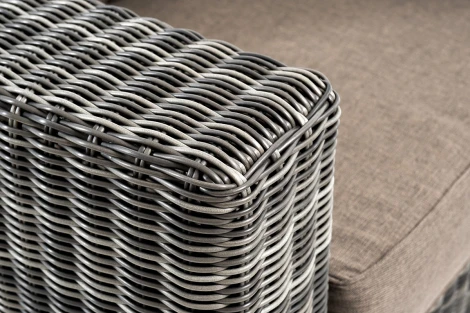 Лаунж-зона из искусственного ротанга, цвет графит 4SIS Боно BS3C2T-4-SET graphite