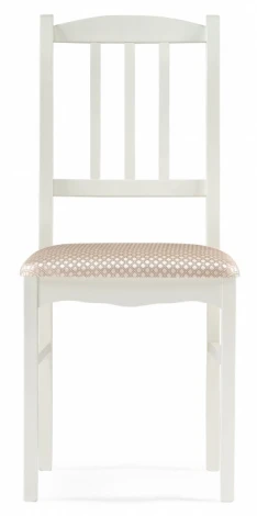 Обеденный стул Woodville Муриел (Массив дерева, Ткань/Белый) арт.601119