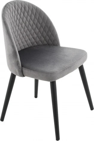 Стул Аврора Белиз, Черный муар/Monolit Grey