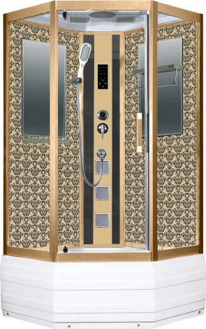 Душевая кабина Niagara Lux 7798G золото