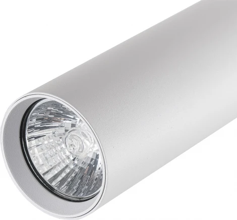 Трековый светильник однофазный Escada 20001 20001TRA/02 SWH 1x50Вт GU10, металл, белый матовый (220V, круглые)