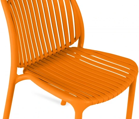 Стул уличный Scoop ОГОГО Обстановочка! (Пластик/Оранжевый) арт.926841