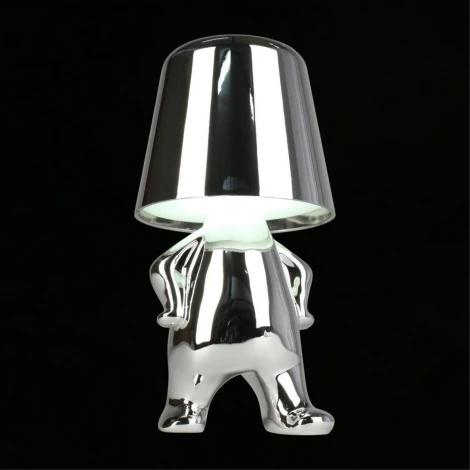 Настольная лампа светодиодная с выключателем для детской Aployt Ninet APL.672.14.01 (для девочки)