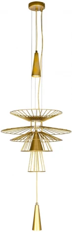 Подвесной светильник Star 10141/400 Loft It (220V, на тросе, круглые, летающая тарелка)