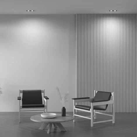 Встраиваемый светильник Metal Modern GU10 2x50Вт Maytoni Technical DL008-2-02-W (220V)