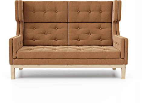 Диван Arsko Айверс Хай Сосна рогожка коричневая