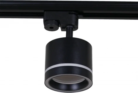 Трековый светильник Reluce 53003-9.3-001LD GX53 BK шинопровод? (220V)