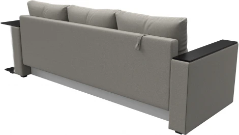 Диван прямой Атланта Лайт со столом справа Лига Диванов (Рогожка) арт.126159