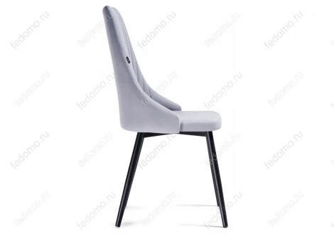 Стул Woodville на металлокаркасе Нараян velutto 49 / черный 462312