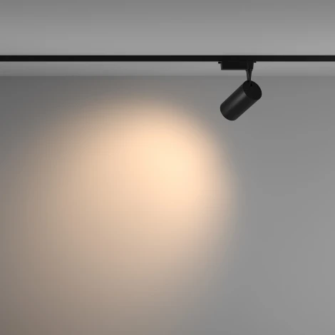 Трековый светильник Vuoro Unity 3000K 36Вт 60° LED (однофазный) Maytoni Technical TR003-1-36W3K-W-B (220V, круглые)