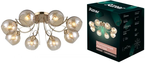 Потолочная люстра Ritter Catania 52543 1