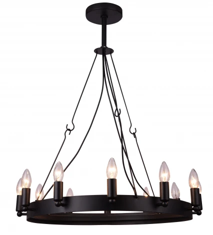 Подвесная люстра Arte Lamp Bastaglia A8811SP-12BK