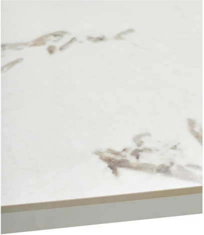 Стол CORNER 120 GLOSS GOLDEN JADE SOLID CERAMIC / WHITE, ®DISAUR