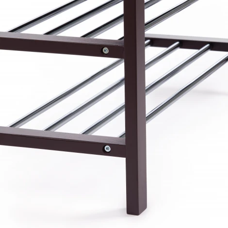 Обувница SR-0628 бежевый (дерево/металл/экокожа)