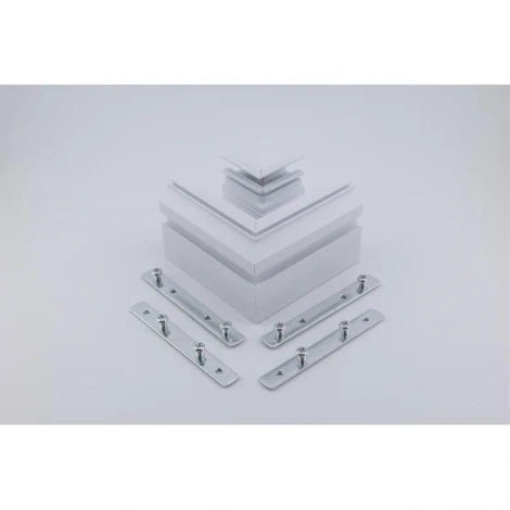 Соединитель угловой плоский для натяжного потолка Aployt Magnetic track 220 APL.0286.10.02