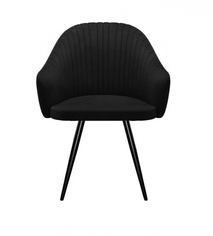 Стул DikLine 439 поворотный, K21 черный, ножки черные арт.00-00079558