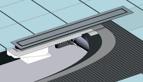 Душевой лоток Berges Wasserhaus Top Stark 090151 80 см
