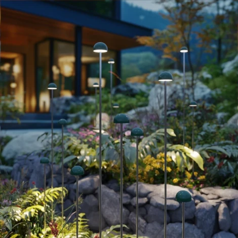 Уличный светильник IP65 Odeon Light Verde 7122/4GLB акрил/металл LED 4W 24V