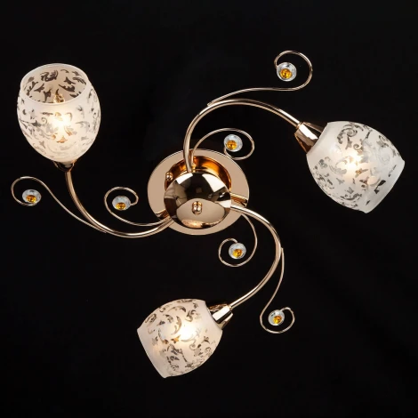 Потолочная люстра Eurosvet 9677 9677/3 золото