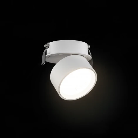 Точечный светильник встраиваемый Lumker RINK R-SRC-WH-NW (LED, 220V, круглые, IP44)