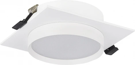 Встраиваемый светильник ST Luce ST258.518.01 Белый GX53 1*50W 220V