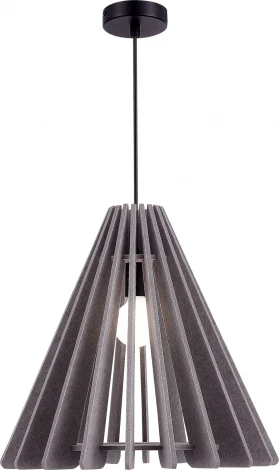 Подвесной светильник ST Luce Sentito SL3002.403.01 Черный/Бежевый E27 1*60W (220V, на проводе)