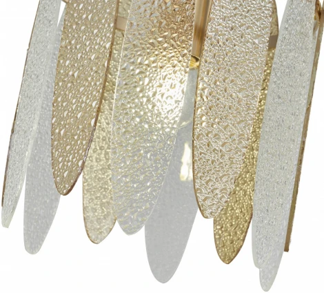 Потолочная люстра хрустальная на штанге Arte Milano Sorrento-4309 374309/1/80/190 GD (220V)